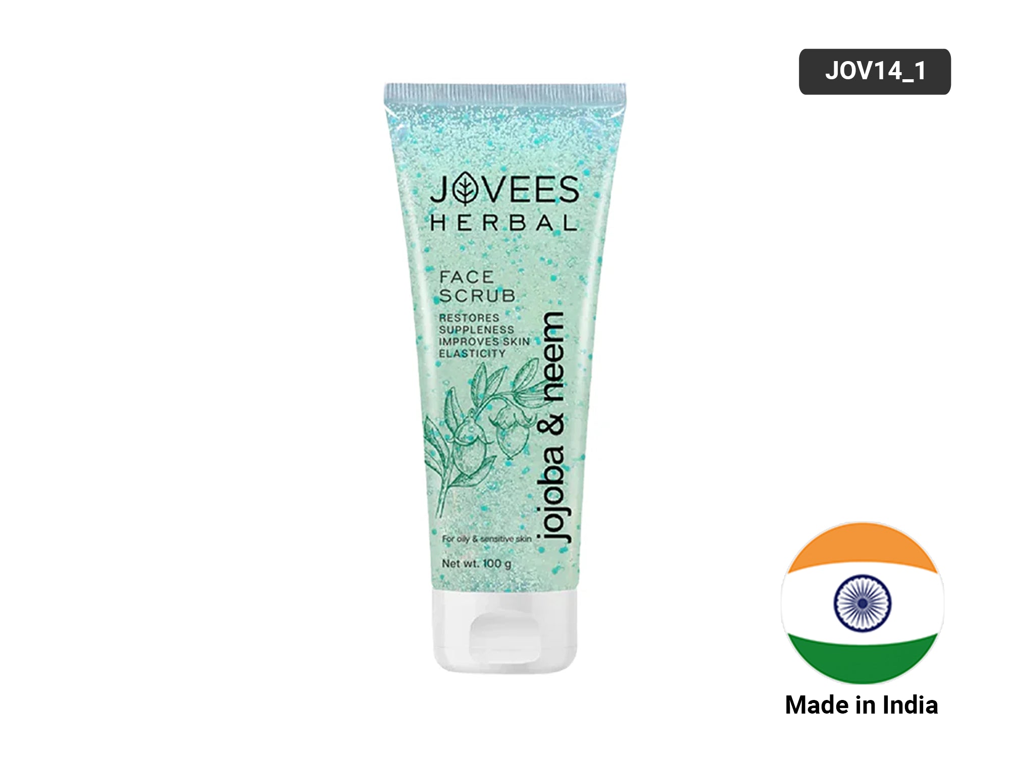 Jovees Herbal Jojoba and Neem Face Scrub 100g in Sri Lanka